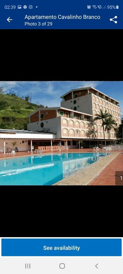 Flat No Hotel Cavalinho Branco Águas de Lindóia Exterior foto